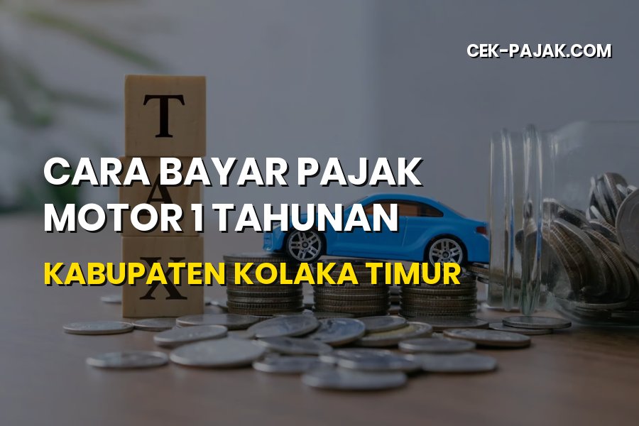 Cara Bayar Pajak Motor 1 Tahunan Kolaka Timur