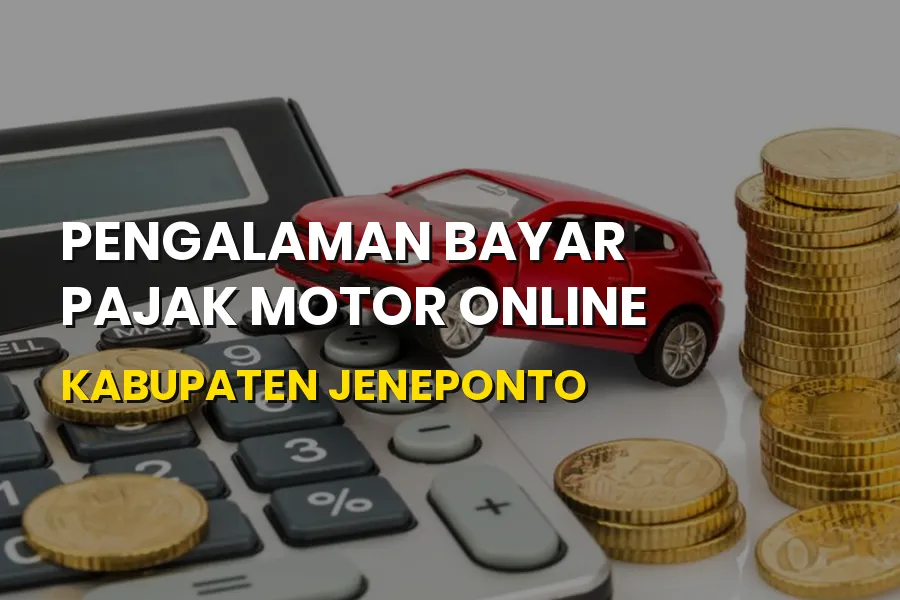 Cara Bayar Pajak Motor Online di Jeneponto