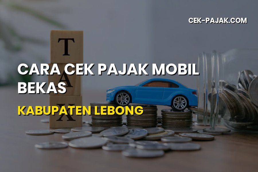 Cara Cek Pajak Mobil Bekas di Kabupaten Lebong Bengkulu