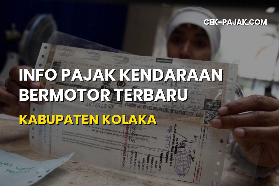 Pajak Kendaraan Bermotor Terbaru Kabupaten Kolaka