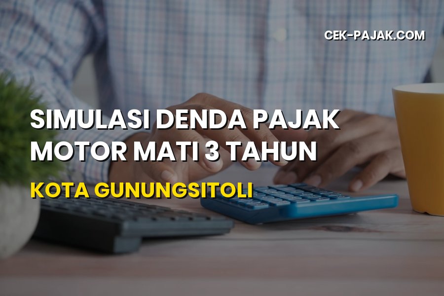 Denda Pajak Motor Mati 3 Tahun Kota Gunungsitoli
